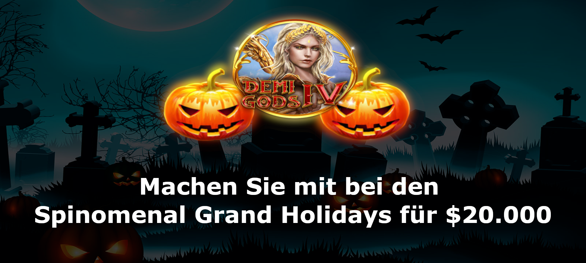 Machen Sie mit bei den Spinomenal Grand Holidays für $20.000