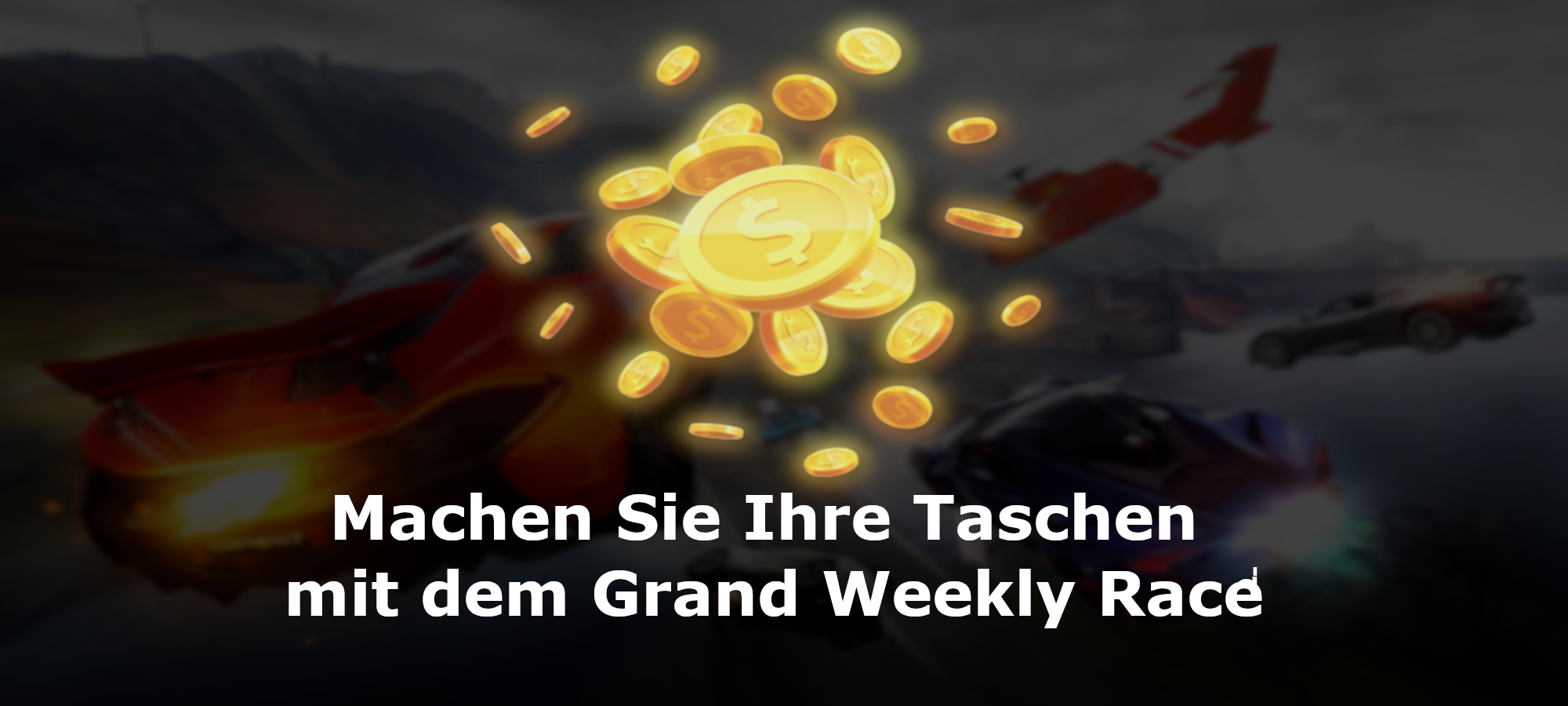 Machen Sie Ihre Taschen mit dem Grand Weekly Race