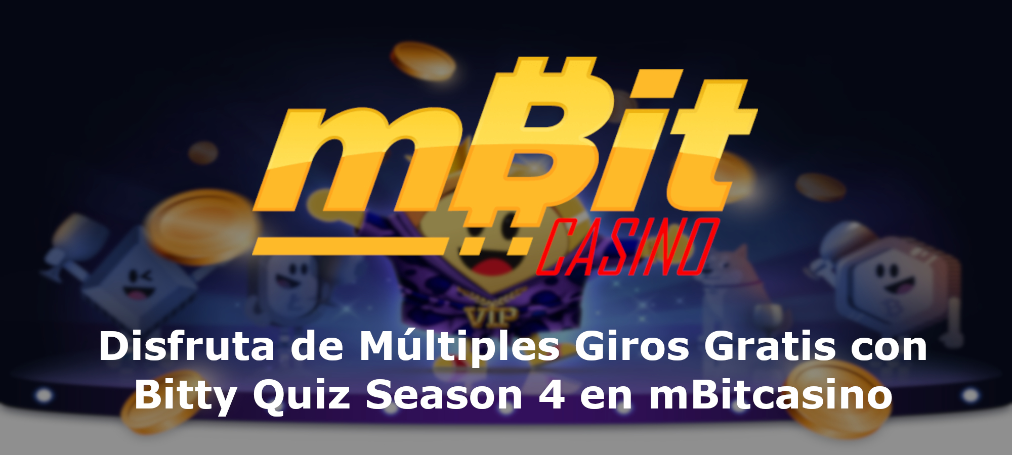 Disfruta de Múltiples Giros Gratis con Bitty Quiz Season 4 en mBitcasino