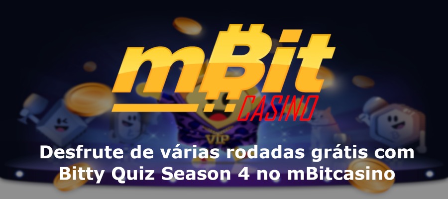 Desfrute de várias rodadas grátis com Bitty Quiz Season 4 no mBitcasino