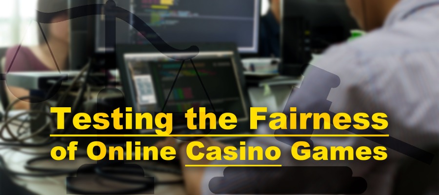 Testing the Fairness of Online Casino Games